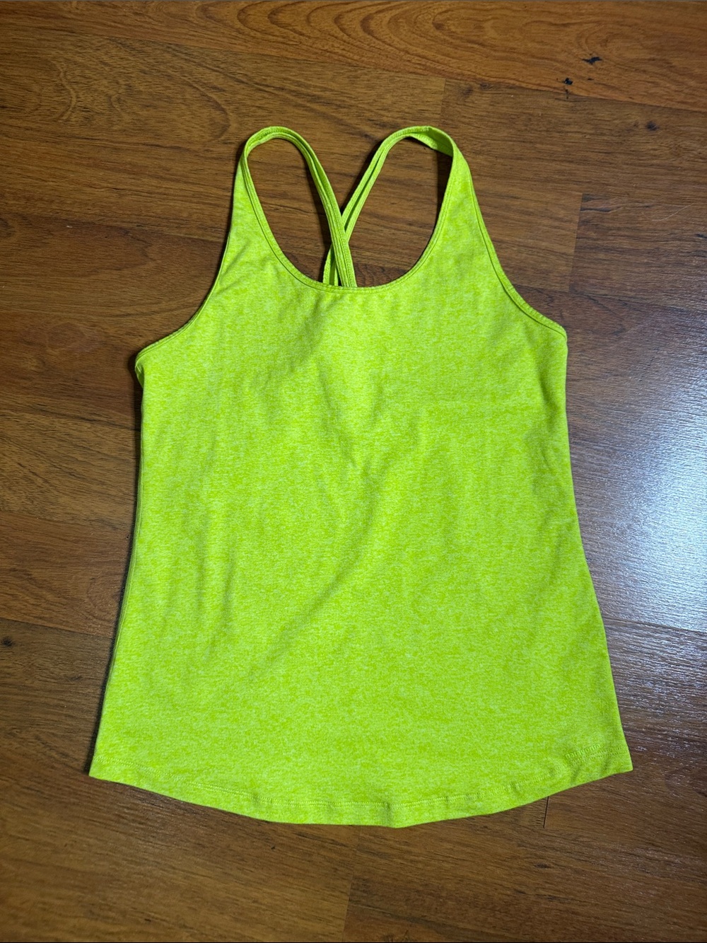 Patagonia Neon Yellow Racerback Tank